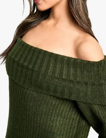 Rochie scurta Boohoo, verde Verde