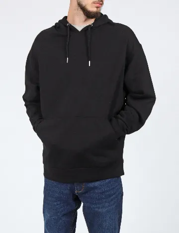 Hanorac Oversize ASOS, negru Negru