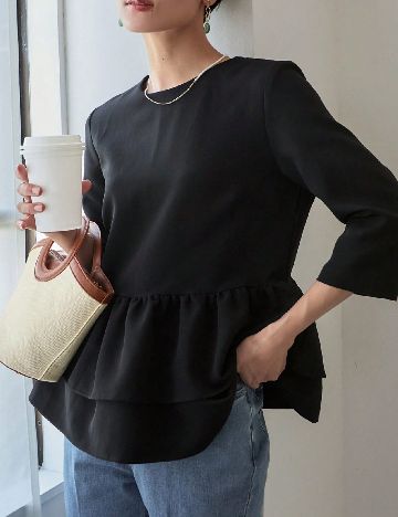 Bluza SHEIN, negru