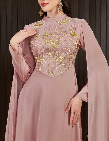 Rochie lunga SHEIN, roz Roz