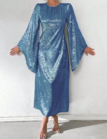 Rochie medie SHEIN, albastru