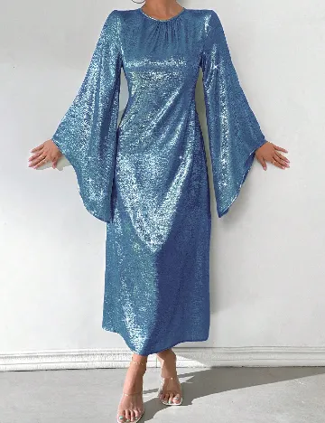 Rochie medie SHEIN, albastru Albastru