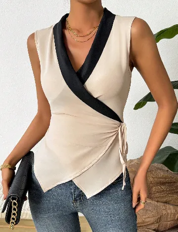 Bluza SHEIN, crem Crem