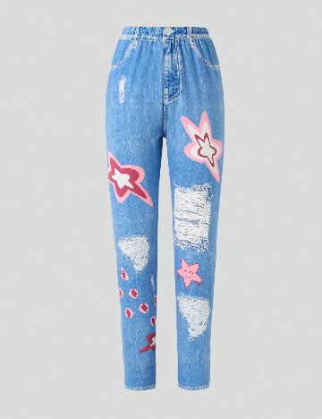 Colanti Shein Kids, albastru
