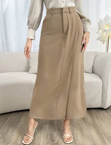 Pantaloni SHEIN, crem Crem