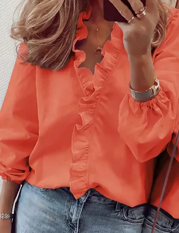 Bluza SHEIN, portocaliu Portocaliu