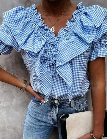 Bluza SHEIN, albastru