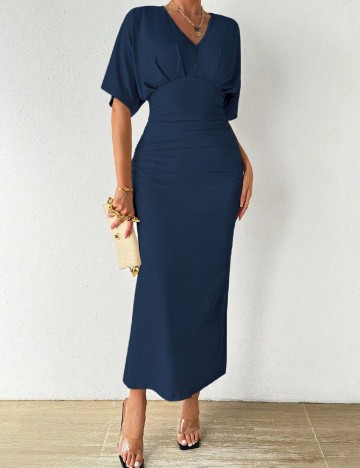 Rochie lunga SHEIN, albastru