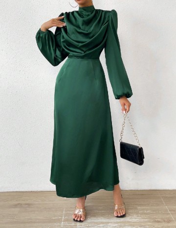 Rochie lunga SHEIN, verde