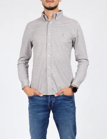 Camasa Polo Ralph Lauren, gri Gri