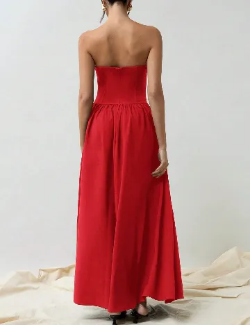 Rochie lunga SHEIN, rosu Rosu