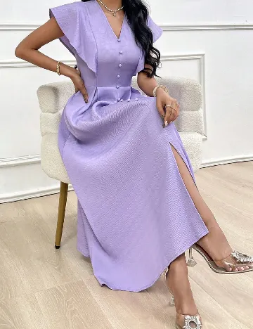 Rochie lunga SHEIN, lila Mov