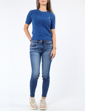 Bluza Polo Ralph Lauren, albastru