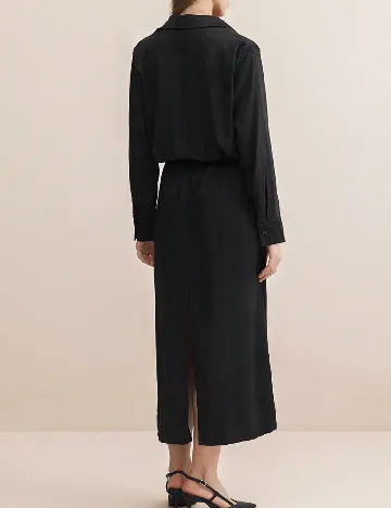 Rochie lunga SHEIN, negru Negru