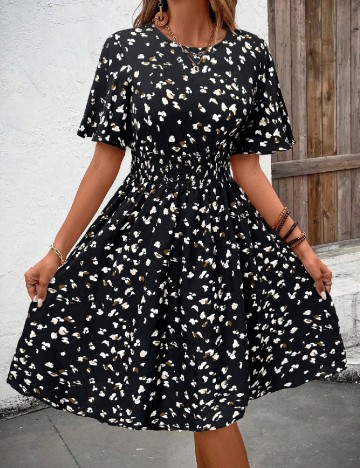 Rochie medie SHEIN, negru