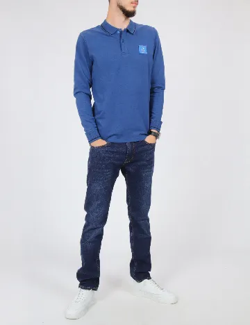Bluza Armani Exchange, albastru Albastru