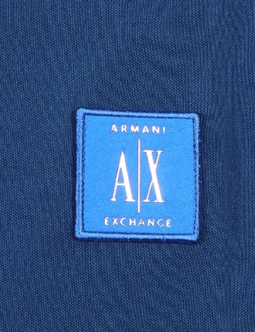 Bluza Armani Exchange, albastru Albastru