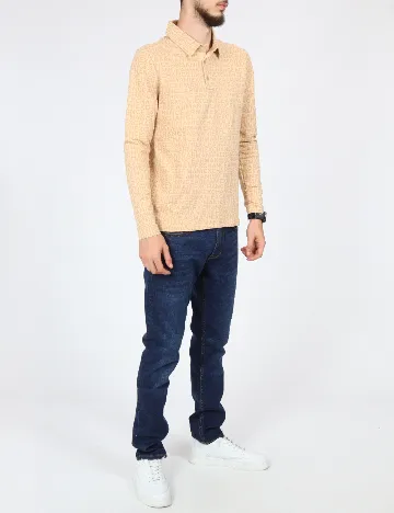 Bluza Armani Exchange, crem Crem