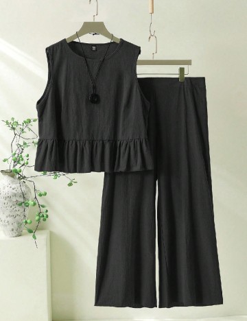 Compleu SHEIN CURVE, negru