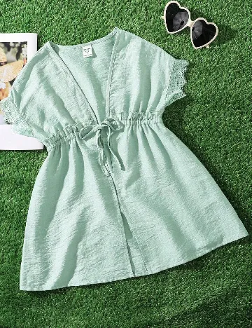 Bluza Shein Kids, verde Verde