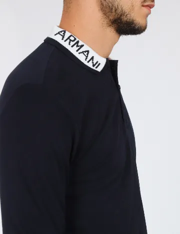 Bluza Armani Exchange, bleumarin inchis Albastru
