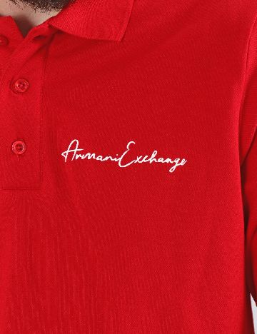 Bluza Armani Exchange, rosu