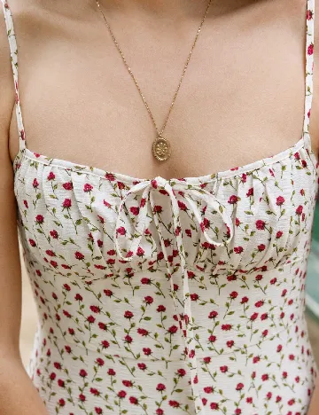 Rochie lunga SHEIN, floral print Floral print