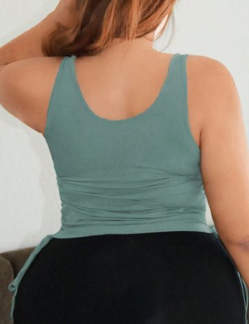 Bluza SHEIN CURVE, verde