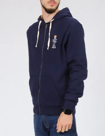 Hanorac Oversize Polo Ralph Lauren, bleumarin Albastru