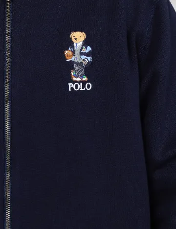 Hanorac Oversize Polo Ralph Lauren, bleumarin Albastru
