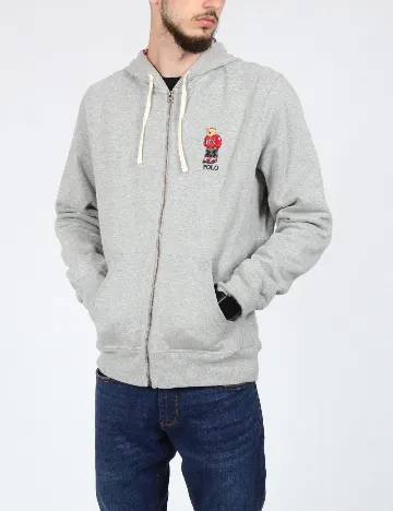 Hanorac Oversize Polo Ralph Lauren, gri Gri