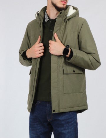 Geaca U.S Polo Assn., verde
