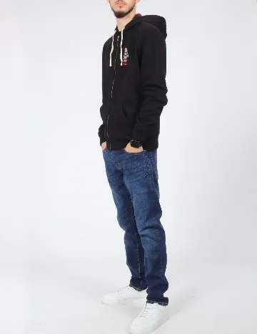 Hanorac Oversize Polo Ralph Lauren, negru Negru