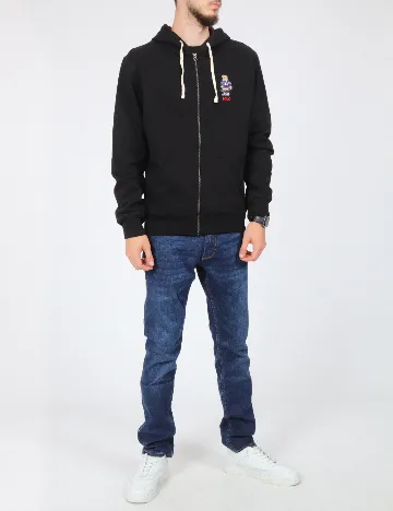 Hanorac Oversize Polo Ralph Lauren, negru Negru