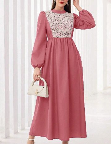 Rochie lunga SHEIN, roz