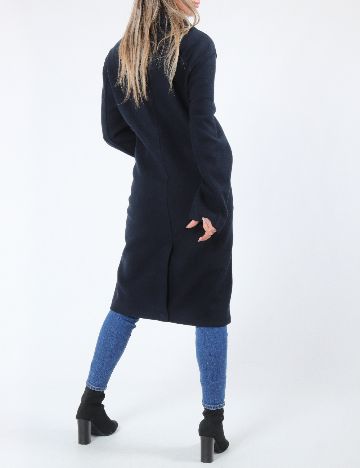 Palton oversize Zara, bleumarin