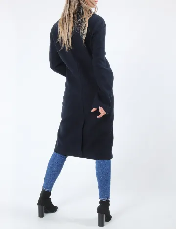 Palton oversize Zara, bleumarin Albastru
