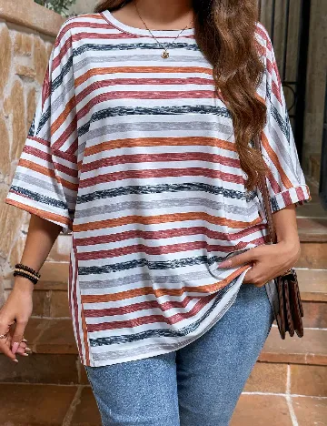 Tricou SHEIN CURVE, mix culori Mix culori