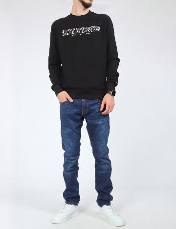 Bluza Tommy Hilfiger, negru