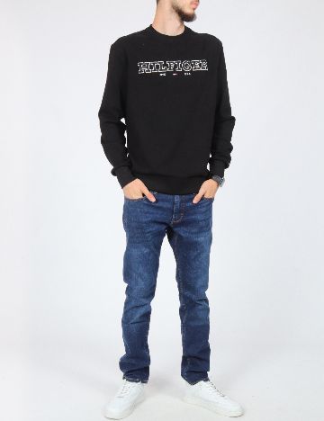 Bluza Tommy Hilfiger, negru