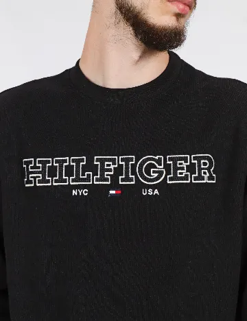 Bluza Tommy Hilfiger, negru Negru