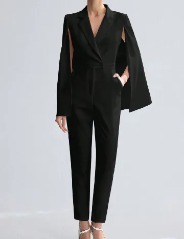 Salopeta SHEIN, negru Negru