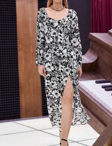 Rochie lunga SHEIN, negru Negru