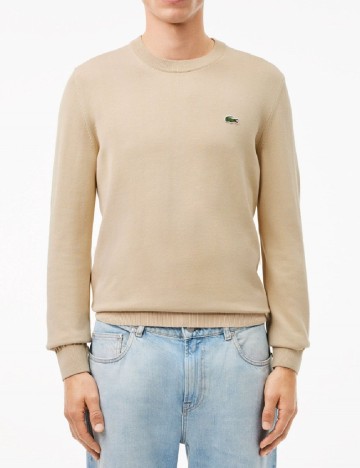 Bluza Lacoste, crem
