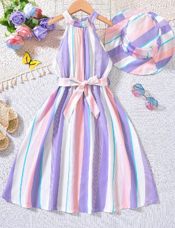 Rochie Shein Kids, mix culori