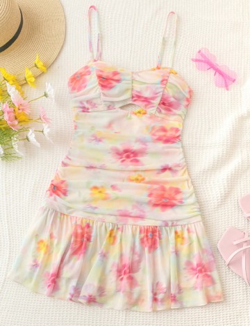 Rochie scurta SHEIN, mix culori