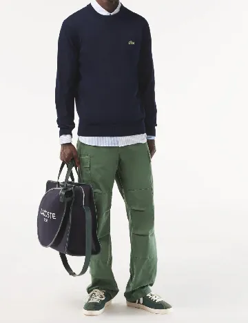 Bluza Lacoste, bleumarin inchis Albastru