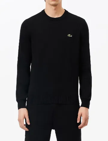 Bluza Lacoste, negru Negru