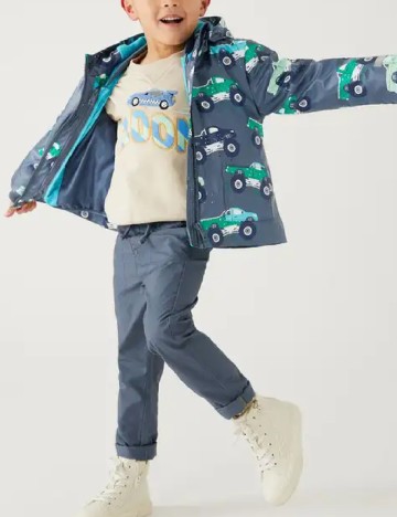 Geaca de ploaie M&S Collection, albastru