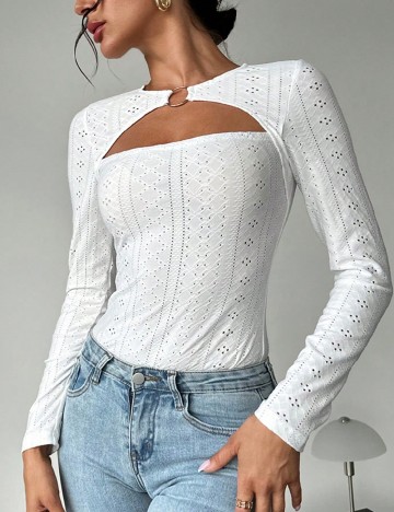 Bluza SHEIN, alb